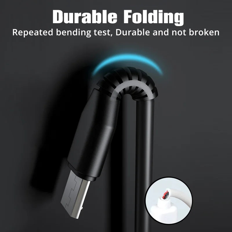 2 In 1 Dual Charging USB Cable | Android and iPhones