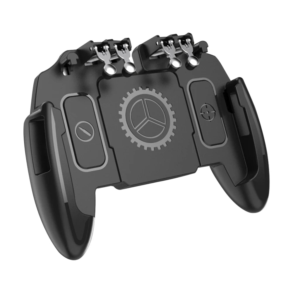 Universal Mobile Gaming Controller with Cooling Fan and Triggers