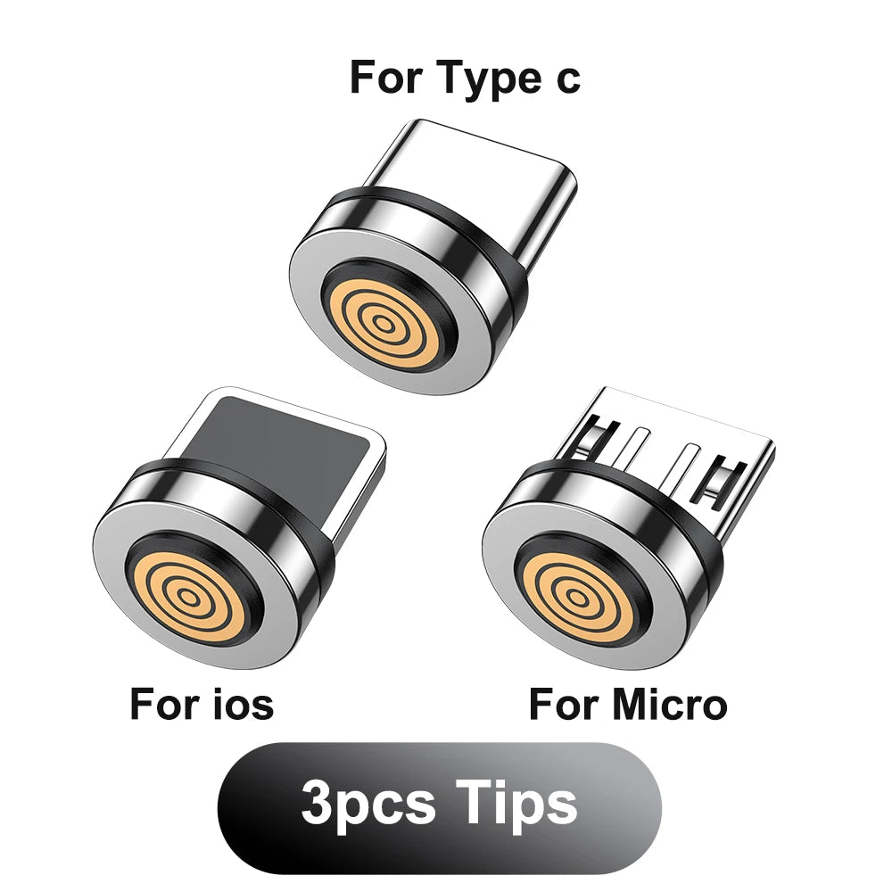 3 in 1 Magnetic Charging Cable | Fast Charge & Data Transfer