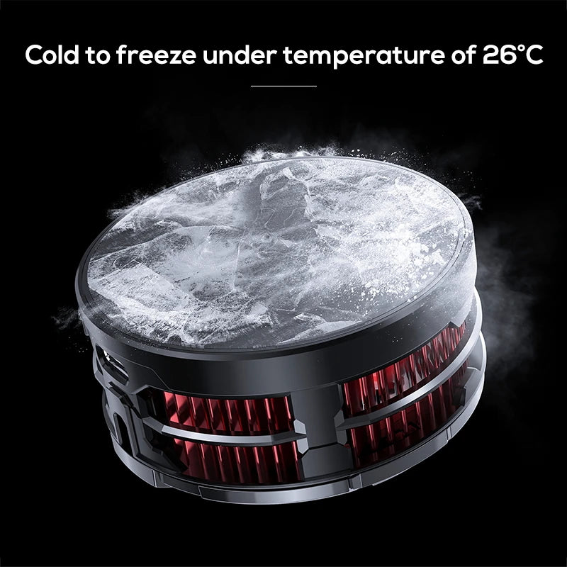 High-Power Mobile Cooling Fan w/ Magnetic & Clamp Attachments