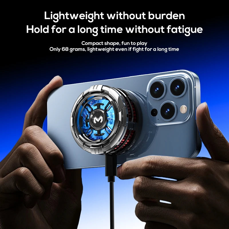 High-Power Mobile Cooling Fan w/ Magnetic & Clamp Attachments