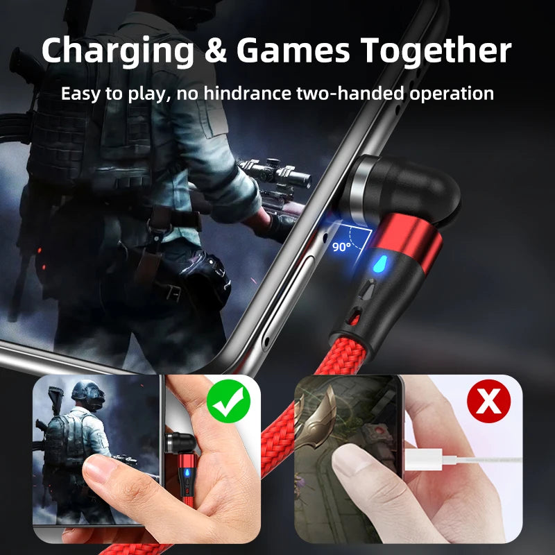 3 in 1 Magnetic Charging Cable | Fast Charge & Data Transfer