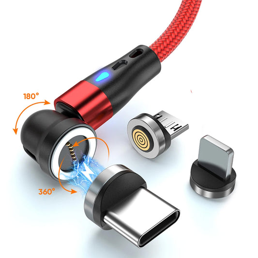 3 in 1 Magnetic Charging Cable | Fast Charge & Data Transfer