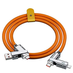 2-In-2 Fast Charging Cable for iPhone | Lightning & USB C