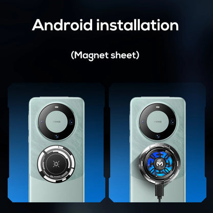 High-Power Mobile Cooling Fan w/ Magnetic & Clamp Attachments