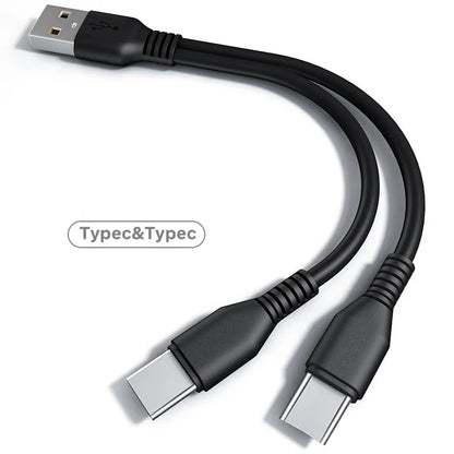 2 In 1 Dual Charging USB Cable | Android and iPhones