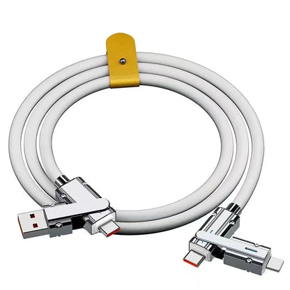 2-In-2 Fast Charging Cable for iPhone | Lightning & USB C