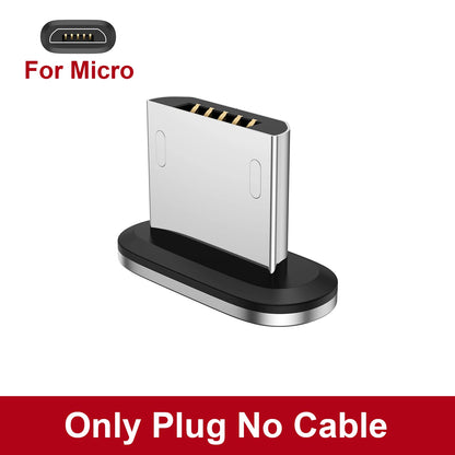 60W Magnetic Cable Fast Charging | USB-C, iPhone, Mirco USB