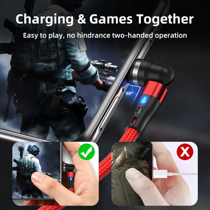 3 in 1 Magnetic Charging Cable | Fast Charge & Data Transfer