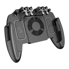 Universal Mobile Gaming Controller with Cooling Fan and Triggers